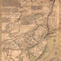 A Map of Pensilvania, New Jersey, New York, and the Three Delaware Counties